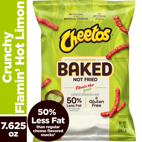 Cheetos Baked Cheese Flamin' Hot Limon Flavor