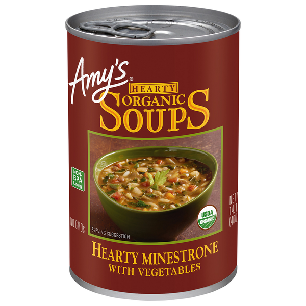 Amy's Kitchen Soups, Organic, Hearty Minestrone