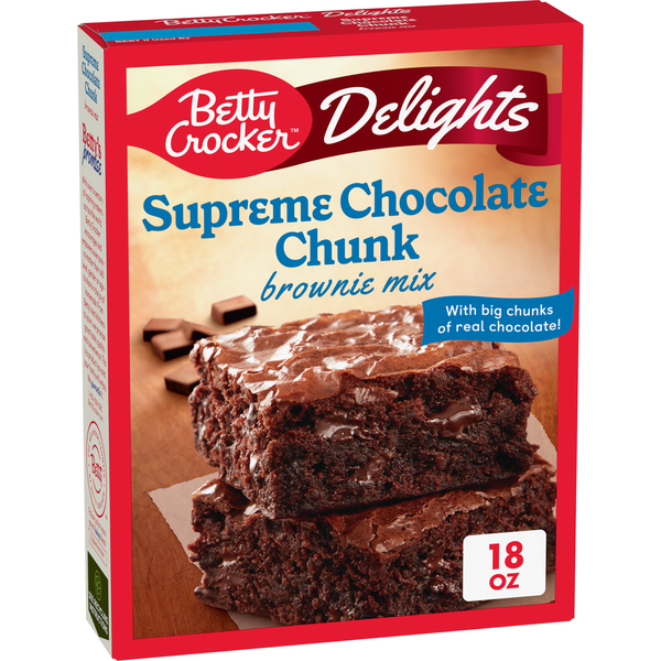 Betty Crocker Supreme Chocolate Chunk Brownie Mix