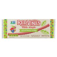 Red Vines Made Simple Twists Mixed Berry Licorice Candy