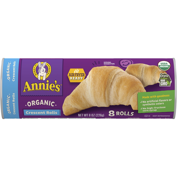 Annie's Organic Crescent Rolls Refrigerated Dough