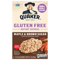 Quaker Gluten Free Maple & Brown Sugar Instant Oat...
️