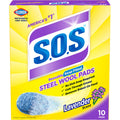 S.O.S. Steel Wool Soap Pads, Lavender