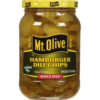 Mt. Olive Hamburger Dill Pickle Chips️
