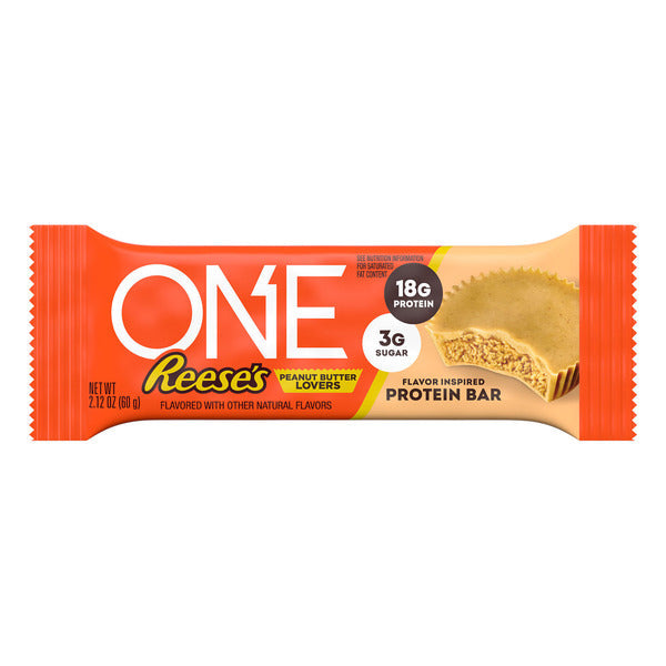 ONE REESE'S Peanut Butter Lovers Flavored Protein Bar, 2.12 oz