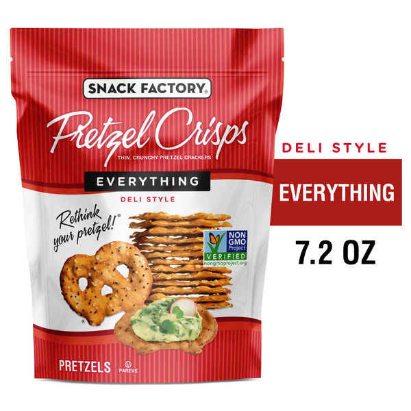 Snack Factory  Everything Pretzel Crisps