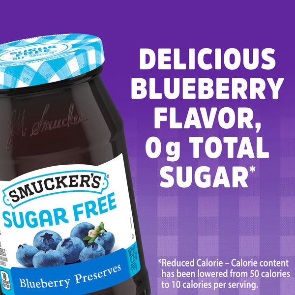 Smucker's Sugar Free Blueberry Preserves
