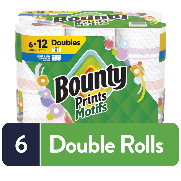 Bounty Paper Towels Select-A-Size