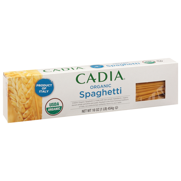 CADIA Spaghetti, Organic