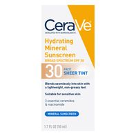 CeraVe Sunscreen, Mineral, Hydrating, Sheer Tint, ...
️
