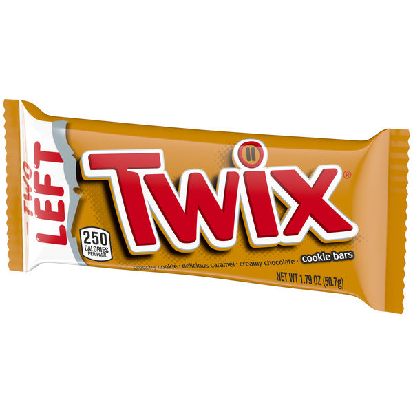 TWIX Caramel Cookie Milk Chocolate Candy Bars Full Size