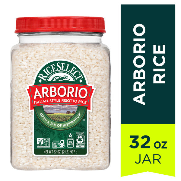 RiceSelect Arborio Risotto Rice, Gluten-Free, Non-Gmo