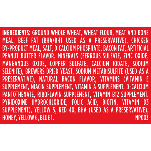 Milk-Bone Mini's Peanut Butter Flavor Dog Treats - 15-Ounce