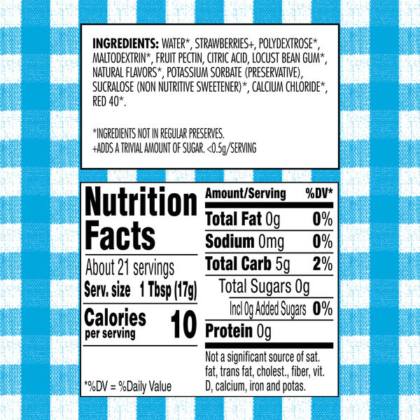 Smucker's Sugar Free Strawberry Preserves
