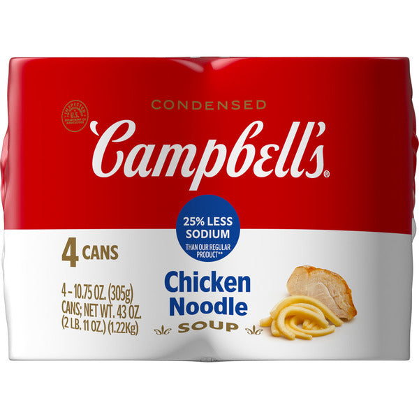 Campbell's 25% Less Sodium Chicken Noodle Soup