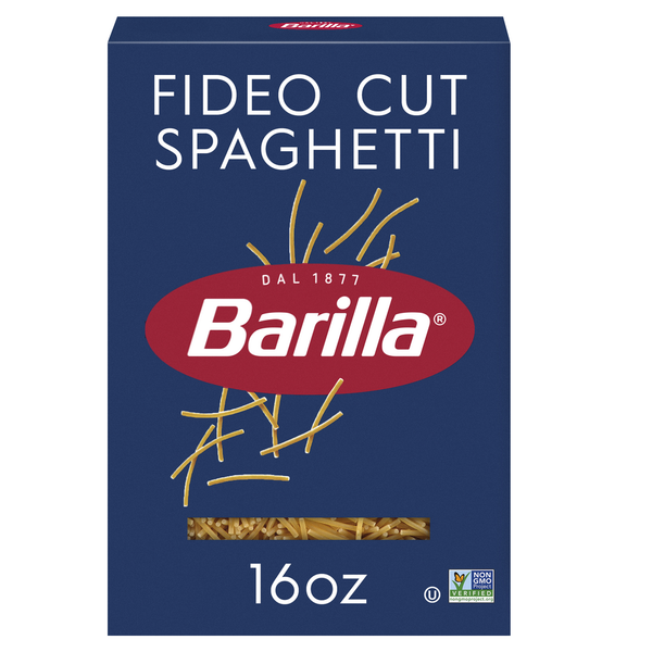 Barilla Fideo Cut Spaghetti - Non-GMO Pasta Made with Durum Wheat Semolina & Kosher