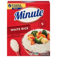 Minute Rice Instant White Rice, Gluten-Free️