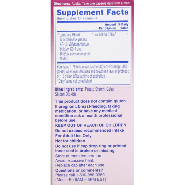 Phillips' Daily Probiotic, 4-in-1 Symptom Defense, Capsules