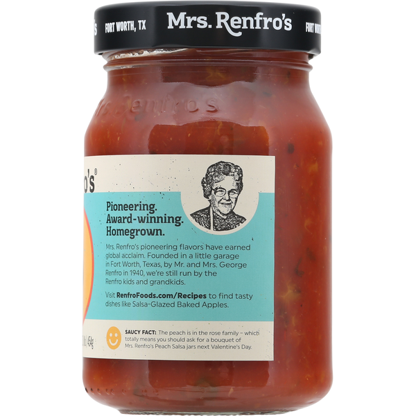 Mrs. Renfro's Salsa, Peach, Mild