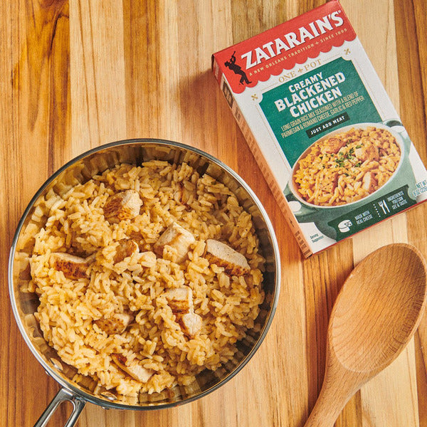 Zatarain's Creamy Blackened Chicken Rice Mix