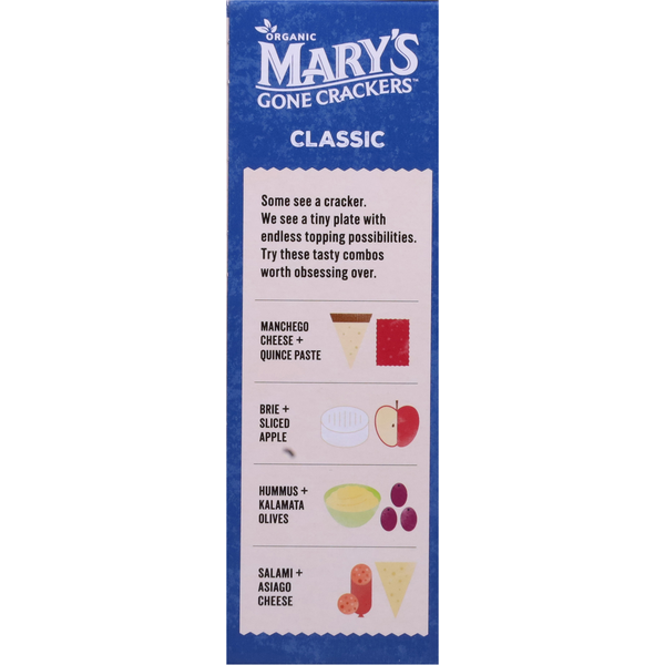 Mary's Gone Crackers Crackers, Organic, Super Seed, Classic