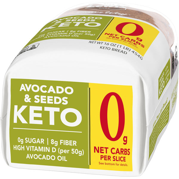 Lewis Bake Shop Avocado & Seeds Keto Bread