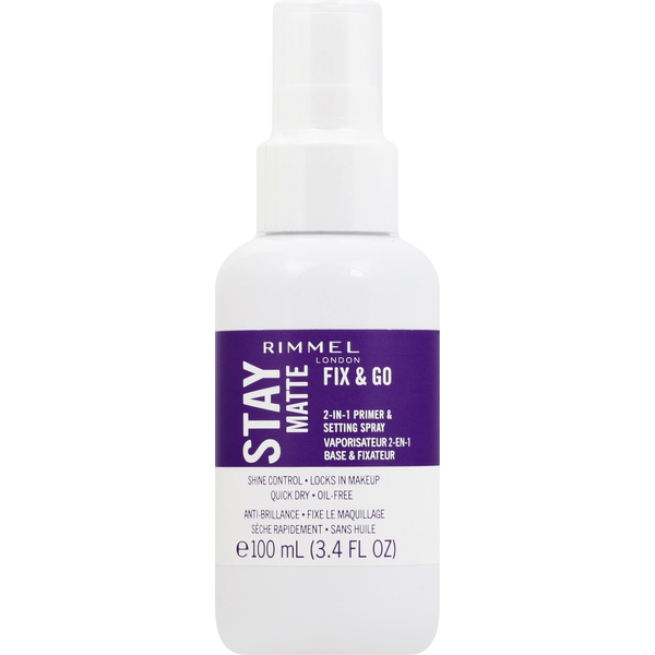 Rimmel London Primer & Setting Spray, 2-in-1