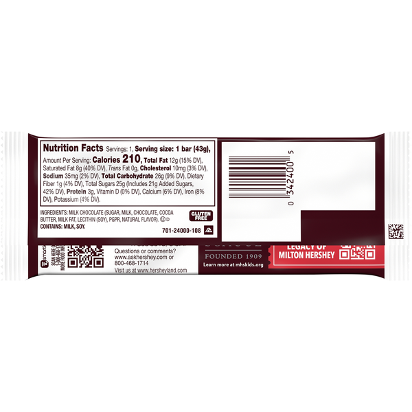 Hershey's Milk Chocolate