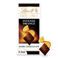 Lindt Excellence Intense Orange Dark Chocolate Candy Bar with Almonds