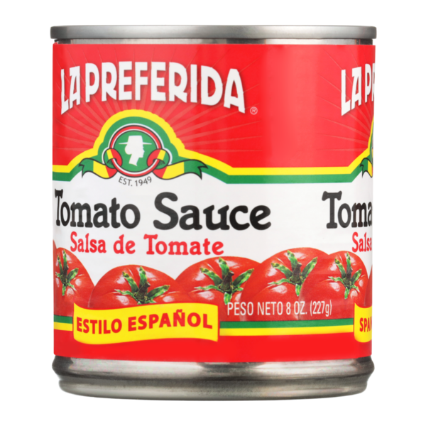 La Preferida Tomato Sauce, Spanish Style (Salsa de Tomate, Estilo Español)