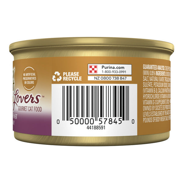 Purina Fancy Feast Gravy Lovers Chicken Feast in Gravy Gourmet Cat Food in Wet Cat Food Gravy