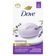 Dove Beauty Bar Soap Relaxing Lavender Oil & Chamo...
️