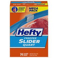 Hefty Slider Bags, Freezer, Quart, Mega Pack️