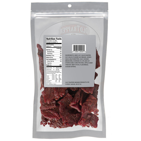 Old Trapper Zero Sugar Beef Jerky