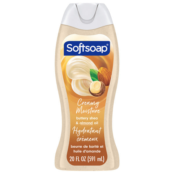 Softsoap Moisturizing Body Wash Gel, Buttery Shea & Almond Oil