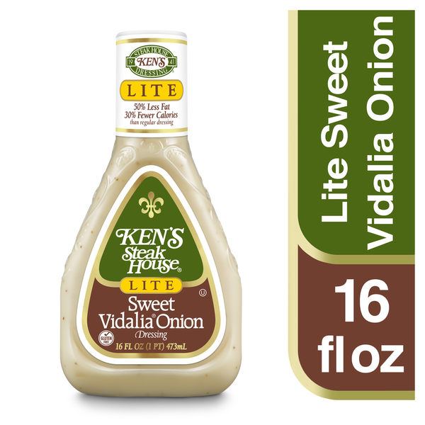 Ken's Steak House Lite Sweet Vidalia Onion Dressing