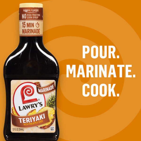 Lawry's® Teriyaki With Pineapple Juice Marinade