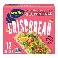 Wasa Sesame & Sea Salt Gluten Free Swedish Style C...
️
