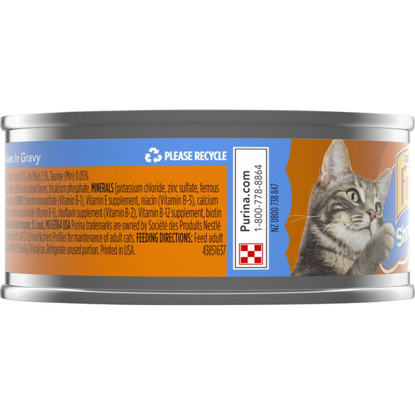 Purina Friskies Gravy Wet Cat Food, Shreds With Chicken