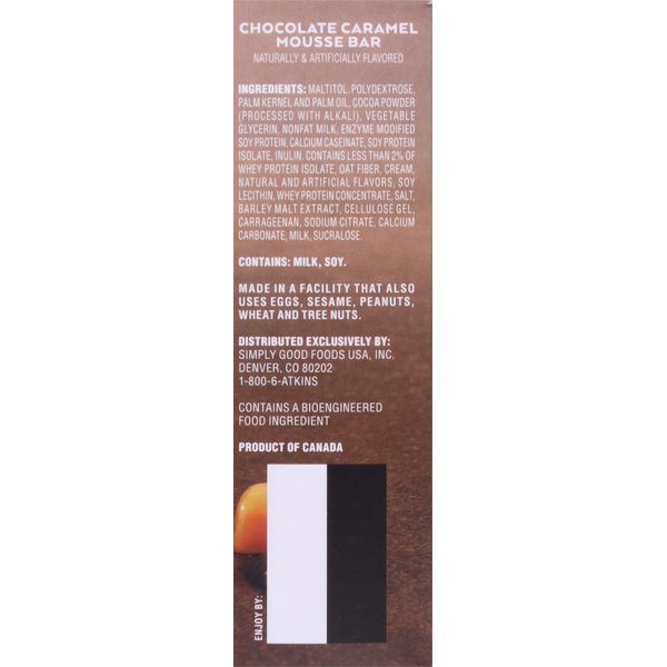 Atkins Endulge Chocolate Caramel Mousse Bar