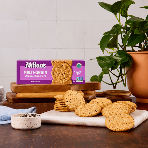 Milton's Organic Crackers, Multi-Grain