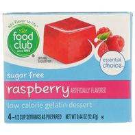 Food Club Raspberry Sugar Free Low Calorie Gelatin...
️