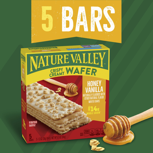Nature Valley Honey Vanilla Crispy Creamy Wafer Bars