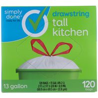 Simply Done Drawstring Tall Kitchen Bags️