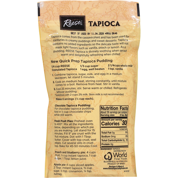 Reese's Instant Granulated Tapioca