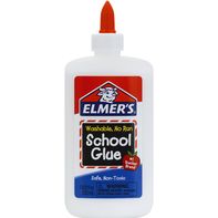 Elmer's School Glue, Washable/No Run️