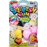 Ja-Ru Squeesh Yum Toy, Jiggly Pals, Gummy Feel