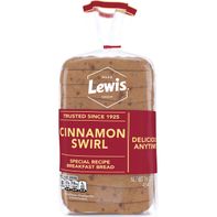 Lewis Bake Shop Cinnamon Swirl Bread️
