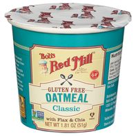 Bob's Red Mill Oatmeal Cup, Classic with Flax & Ch...
️