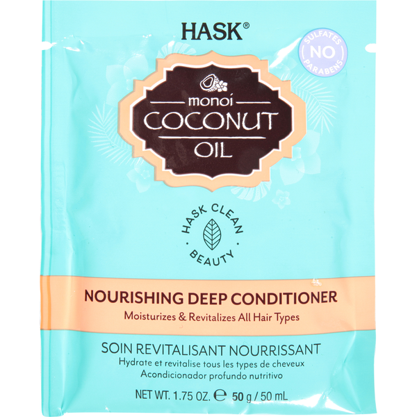 HASK Deep Conditioner, Nourishing, Monoi Coconut Oil
